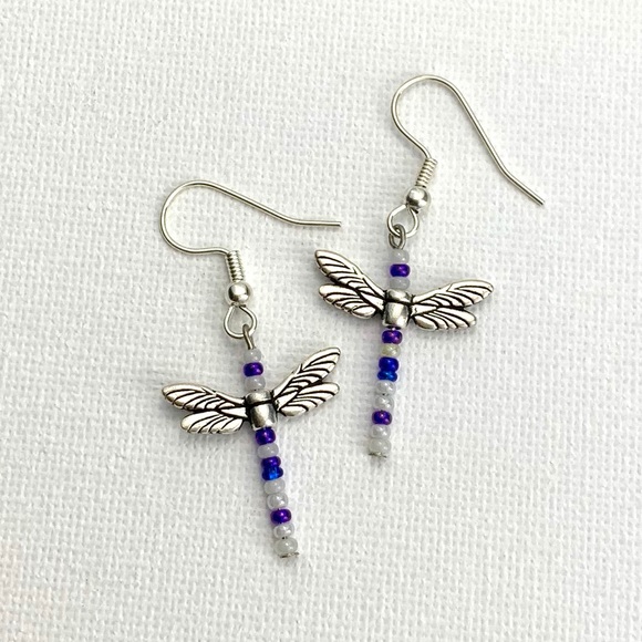 Dragonfly earrings - Picture 1 of 2